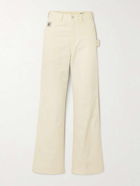 BODE Knolly Brook high-rise straight-leg jeans