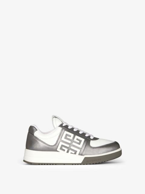 Givenchy G4 SNEAKERS IN LAMINATED LEATHER