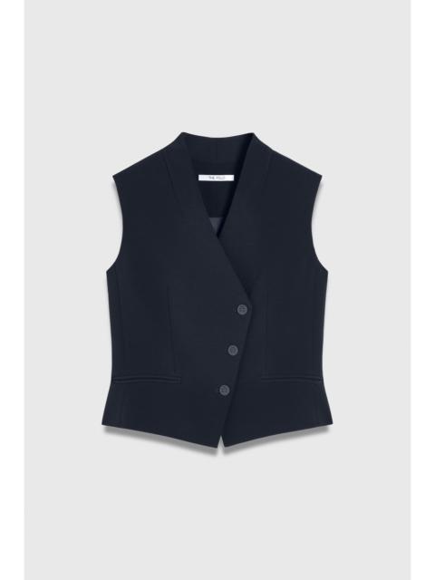 THE FOLD Clever Crepe Romney Waistcoat