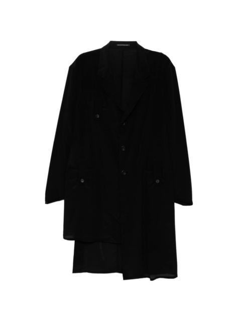 Yohji Yamamoto single-breasted coat