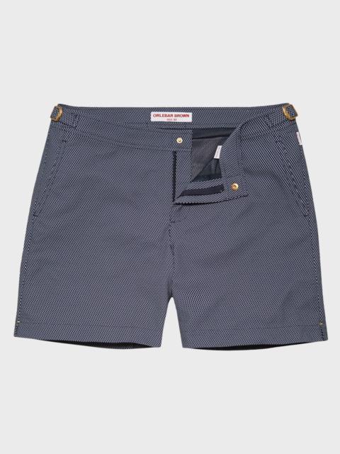 ORLEBAR BROWN Men's Bulldog Jacquard Swim Shorts