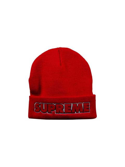 Supreme Outline Beanie 'Red'