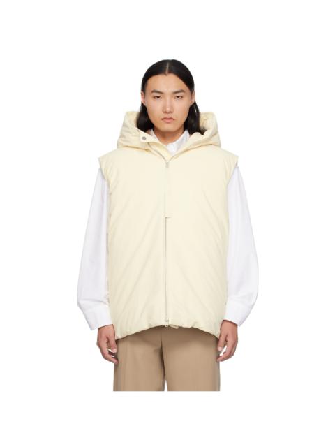 Beige Medium Fill Down Vest