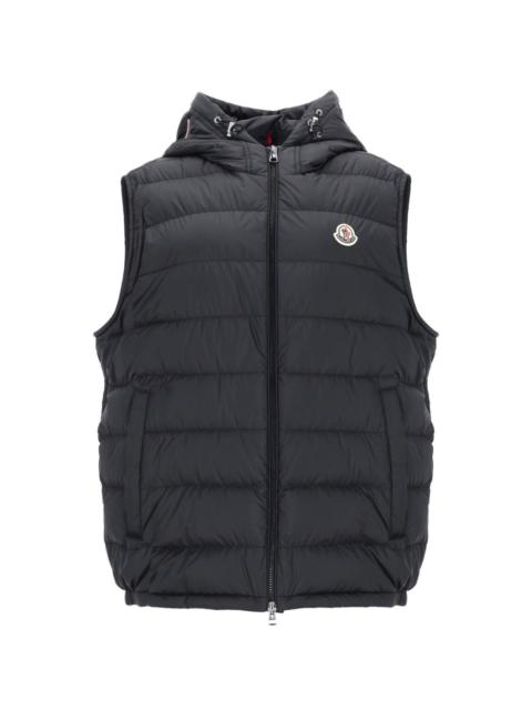 Moncler hooded quilted jacket