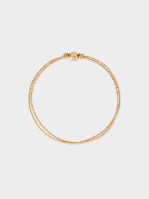 Paul Smith 'Sandra' Bracelet With Gold Nugget by Helena Rohner