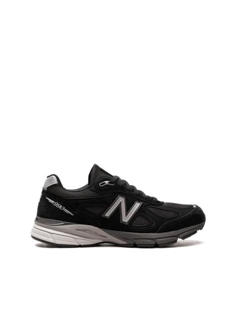 New Balance Made in USA 990v4 "Black/Silver" sneakers