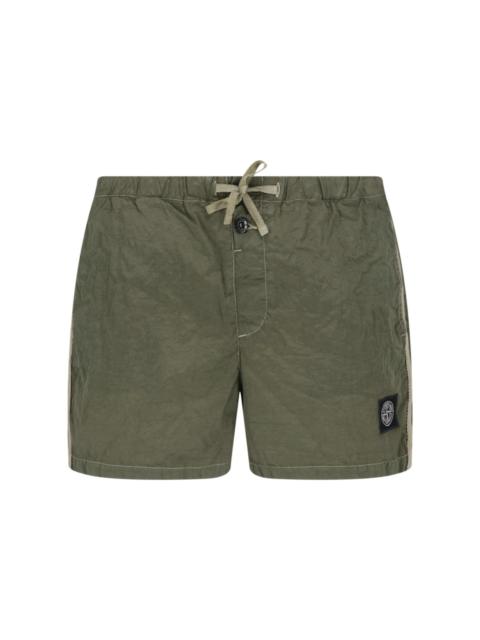 Stone Island BEACH SHORTS "COMPASS"