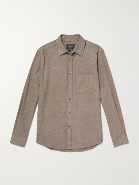 Portuguese Flannel Espiga Herringbone Cotton Shirt