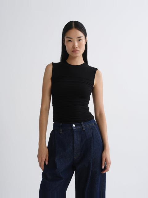 AGOLDE THEODORE TANK IN BLACK