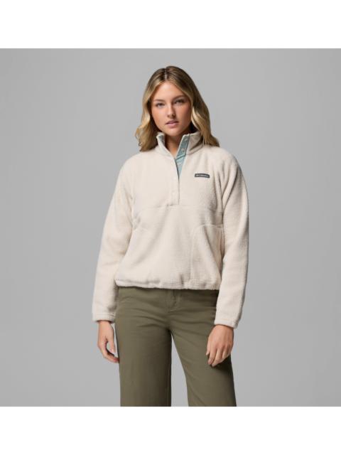Columbia Women's Jasper Ridge Pebbled Fleece Half Snap