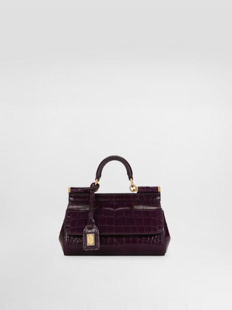 Dolce & Gabbana Elongated Sicily handbag in alligator leather