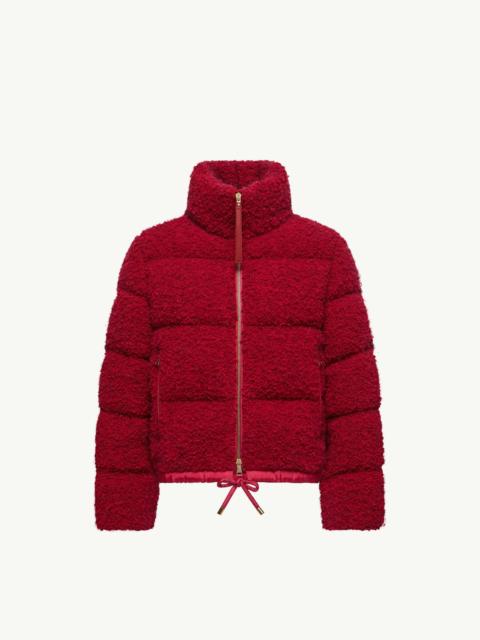 Moncler Trascendance Tweed Short Down Jacket