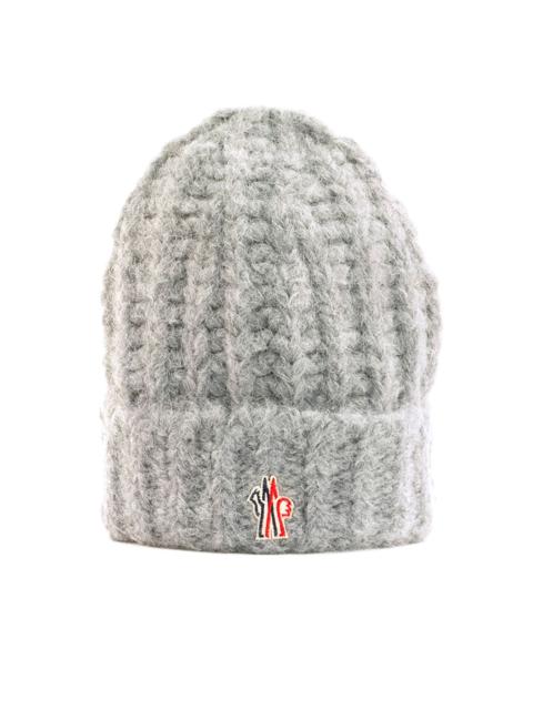 Moncler Grenoble logo-patch beanie