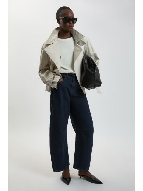 KAREN MILLEN Funnel Neck Short Trench Coat