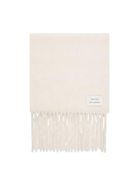 Loulou de Saison Santo fringed scarf