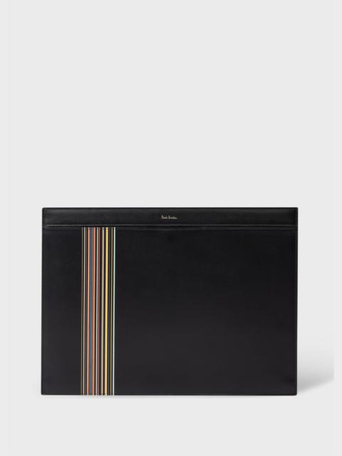 Paul Smith 'Signature Stripe Block' Document Case