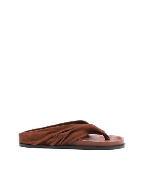 A.EMERY Shaw flip flops