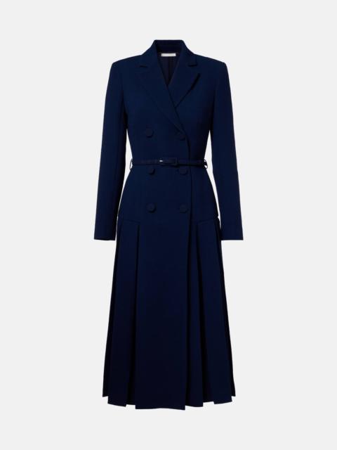 EMILIA WICKSTEAD Chaney wool crêpe midi dress