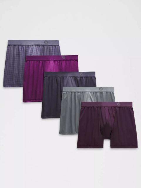 lululemon Always In Motion Boxer 5" *5 Pack