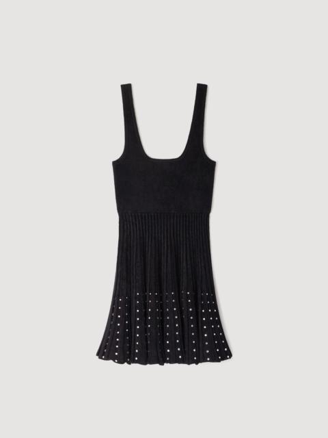 Sandro MINI RHINESTONE DRESS