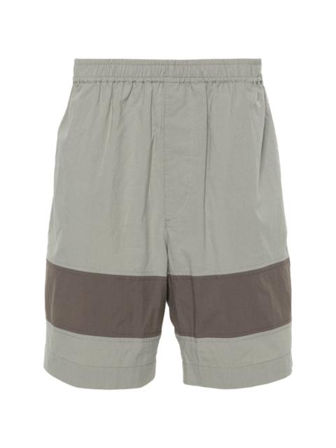 colourblock panelled shorts