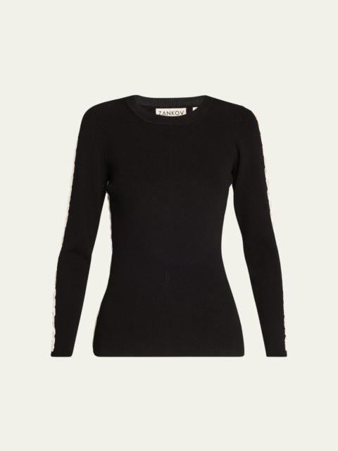 ZANKOV Issimo Cutout Top