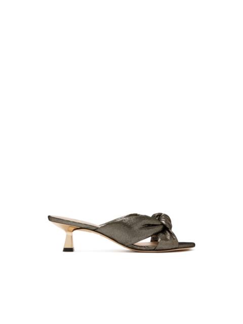 Stuart Weitzman knot-upper heeled sandals
