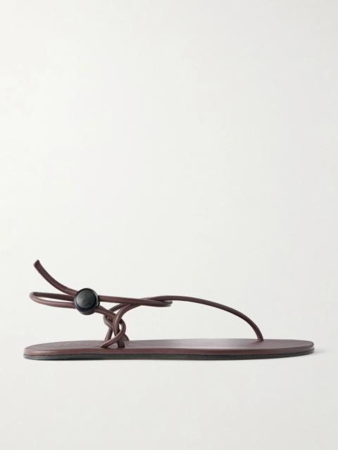 JAMIE HALLER The String Theory Leather Thong Sandals