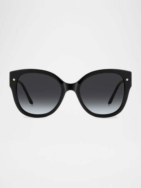 CAROLINA HERRERA Square Acetate Sunglasses