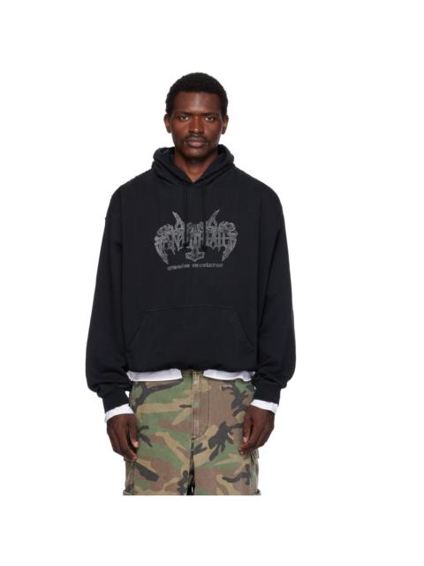 VETEMENTS Black 'Antihate' Hoodie