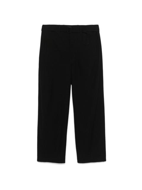 virgin-wool trousers