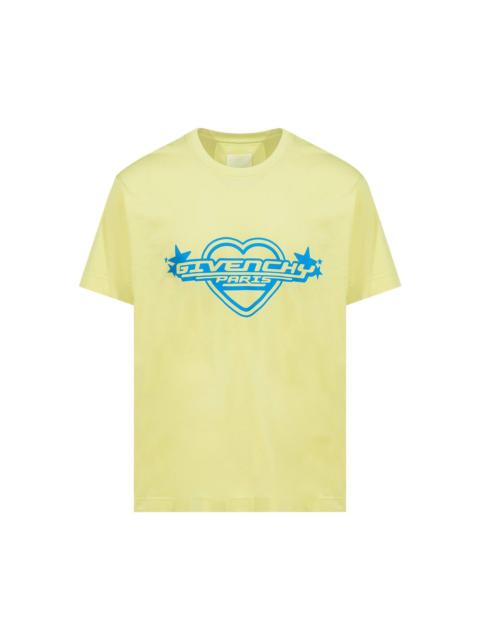 Givenchy Givenchy Classic Fit Print T-Shirt 'Acid Yellow'