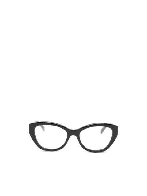 BALENCIAGA cat-eye frame glasses