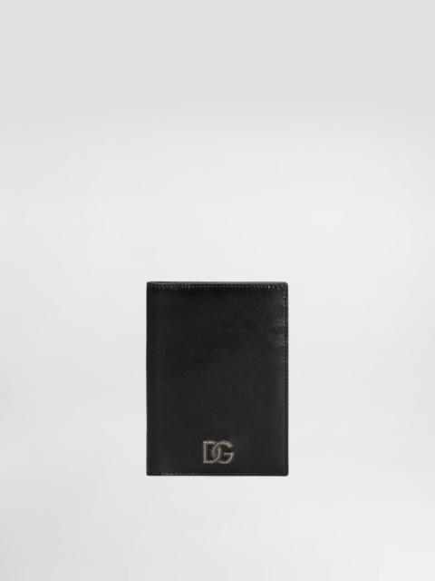 Dolce & Gabbana Tempesta calfskin passport holder