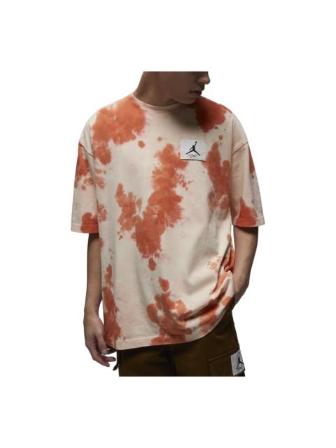 Jordan Air Jordan Essentials Oversized Graphic T-Shirt Asia Sizing 'Orange' DX9584-111