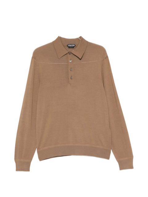 TOM FORD Tom Ford Long-sleeve Polo Shirt