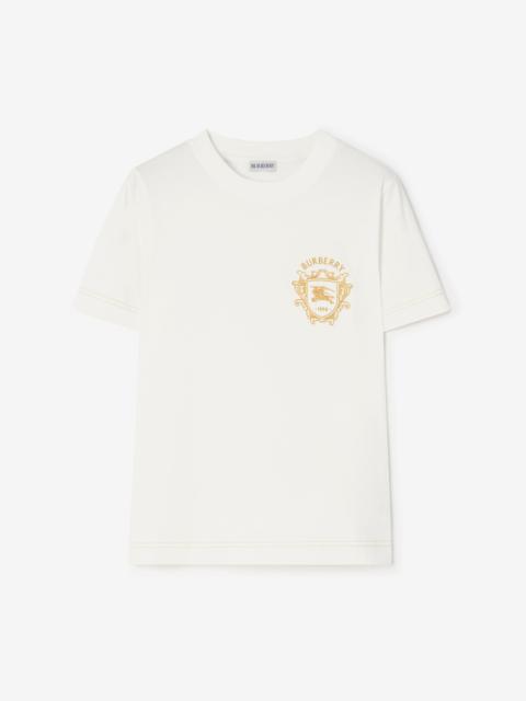 Burberry Knight Crest Cotton T-shirt