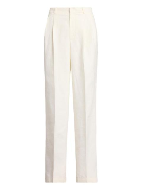 Polo Ralph Lauren pleated straight-leg trousers