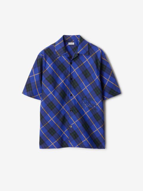 Burberry Check Linen Shirt