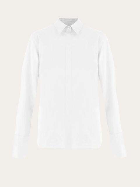 FERRAGAMO Cotton stretch shirt