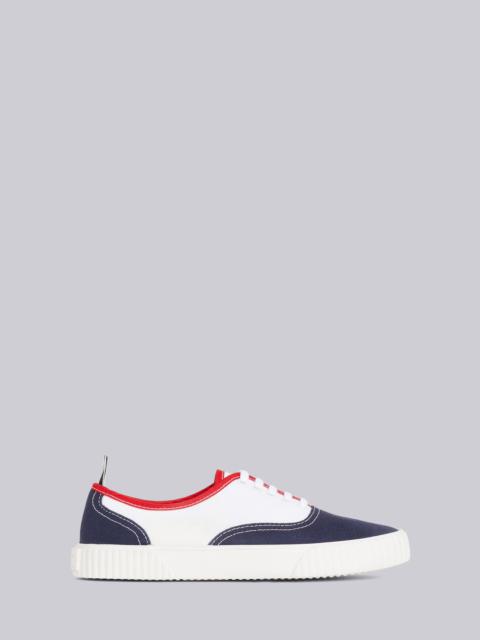 Thom Browne Multi-Color Cotton Canvas Heritage Sneaker