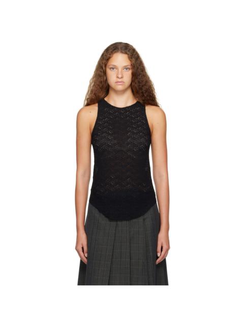 Song for the Mute Black Crewneck Tank Top