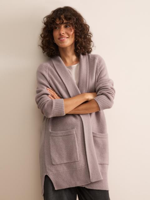 Derek Rose Nina Cashmere Cardigan Dusty Pink