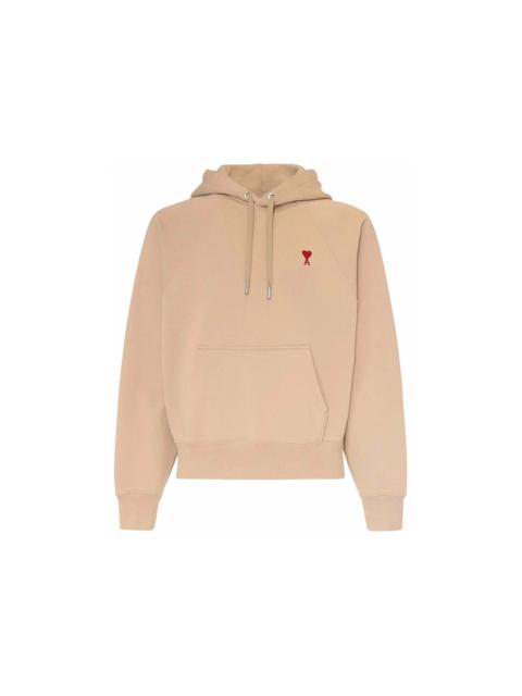 AMI Paris Ami Paris Ami De Coeur Hoodie Champagne