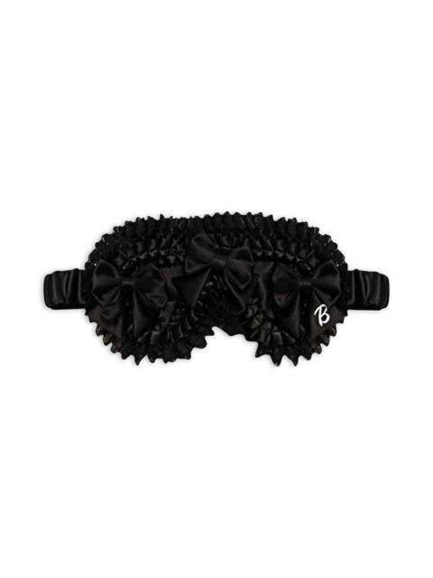 BALENCIAGA Sleeping Mask Ruffle in Black