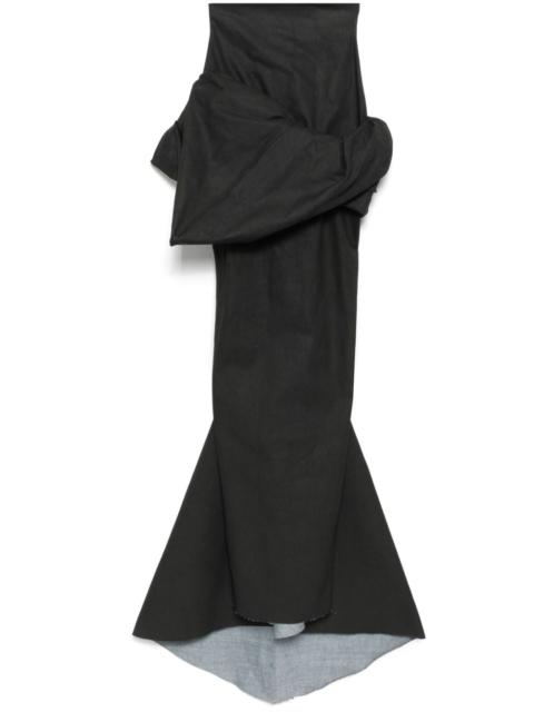 Rick Owens draped skirt