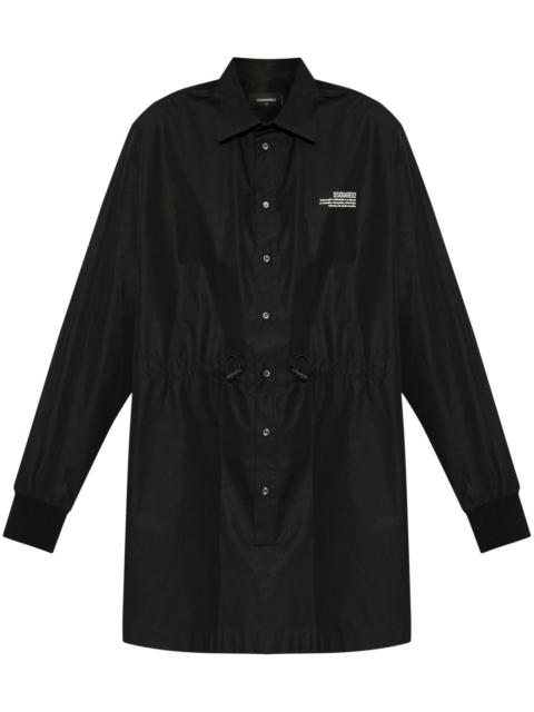 DSQUARED2 logo-print mini dress