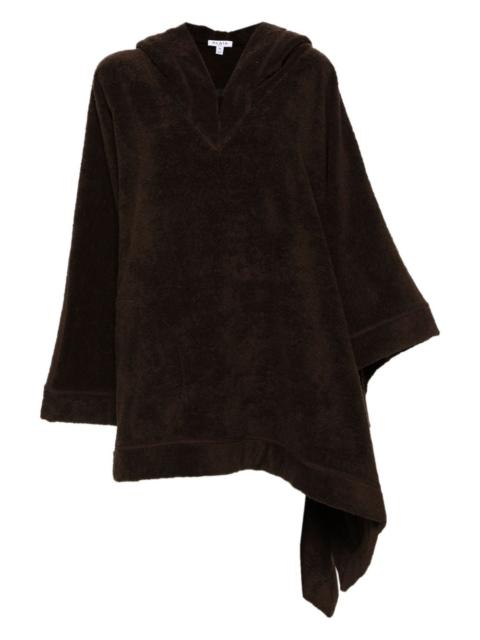 Alaïa asymmetric hoodie