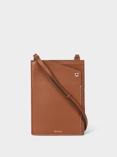 Paul Smith Tan Leather Cross-Body Bag