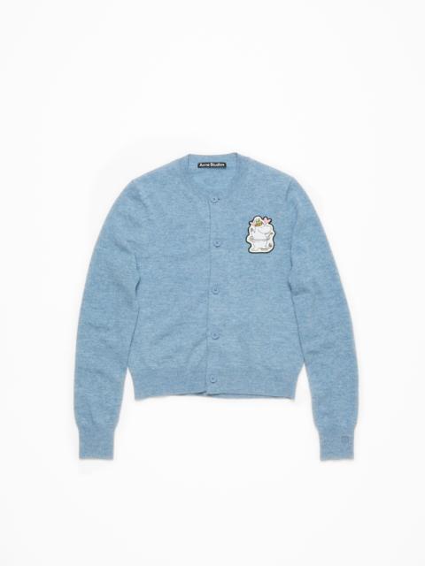 Acne Studios Cadigan Acne Studios x Moomin - Steel blue